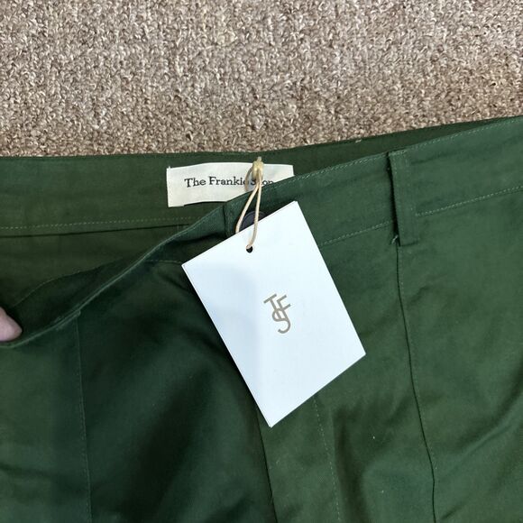 NWT The Frankie Shop Women’s Cargo Pants M - Forest Green - NEW - Picture 7 of 12